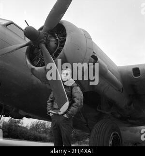 Steve McQueen Actor November 1961 filming the War Lover standing by ...