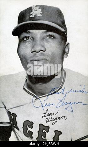 Color portrait of 1961 American League expansion team Los Angeles Angels  baseball player Jim Fregosi Stock Photo - Alamy