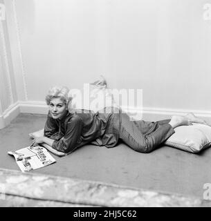 Actress Kim Novak. 3rd June 1956. Stock Photo