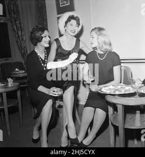 International Models gather at The Savoy Hotel, London, for the launch ...