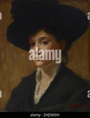 Susan Merrill Ketcham - Study of a Hat Stock Photo - Alamy