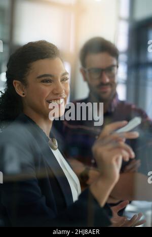 Writing down the next great business idea Stock Photo