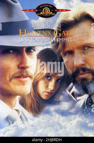 DVD Cover. 'Heaven's Gate'. Michael Cimeno. Stock Photo