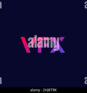 Vfx Font VFX logo. VFX letter. VFX letter logo design. Initials VFX logo linked ...