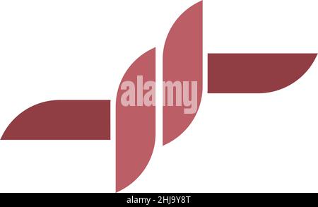 Rope icon logo design template illustration vector Stock Vector