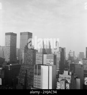 New York Scenes, Thursday 15th October 1964. Stock Photo