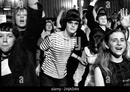 Rolling Stones On Juke Box Jury 4th July 1964 Stock Photo Alamy