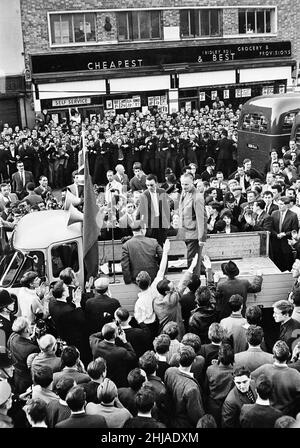 Large crowds of anti fascist supporters gathered in Sheffield to ...