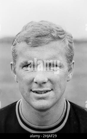 West Ham United report for pre season training and photocall. Bobby Moore.  1st August 1964. Stock Photo