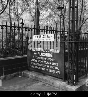 New York Scenes, Thursday 15th October 1964. Stock Photo