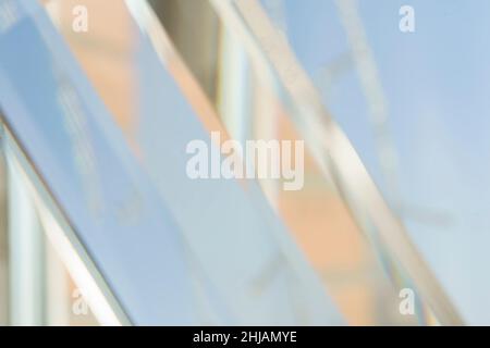 An abstract light background with blurred lines. Stock Photo