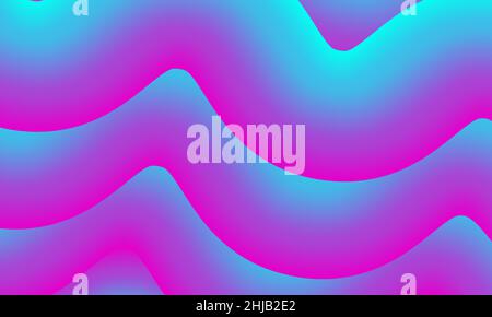 abstract big zig zag curve colorful beautiful background design. vector illustration eps10 Stock Vector
