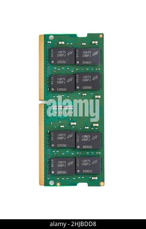 computer memory - memory RAM circuit board Stock Photo