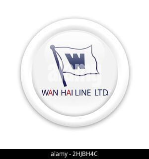 Wan Hai Line Ltd logo Stock Photo - Alamy