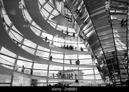 bundestag Dome, Berlin Stock Photo