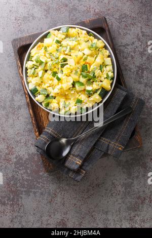 bowl of scrambled eggs Stock Photo - Alamy