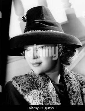 June Duprez Portrait ca. 1938 Stock Photo