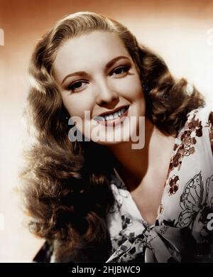 Linda Darnell Portrait, 1947 Stock Photo