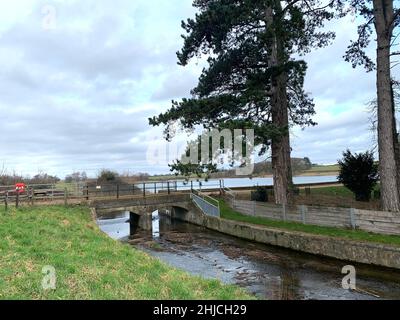 Sywell Country Park Northamptonshire UK Stock Photo