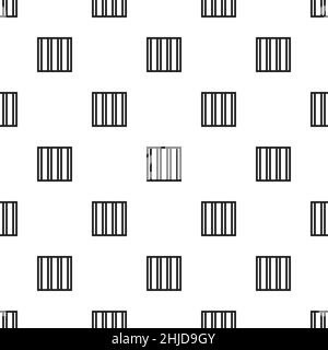 Seamless pattern square geometric shape design of abstract texture background in black and white illustration for gift items, wrapping, wall, cards an Stock Vector