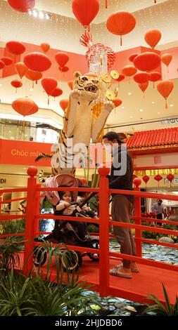 South Coast Plaza Christmas Hours 2022 Orange County, Usa. 28Th Jan, 2022. People Pose For Photos In Front Of  Tiger-Themed Decorations In South Coast Plaza, Orange County Of California,  The United States, On Jan. 27, 2022. South Coast