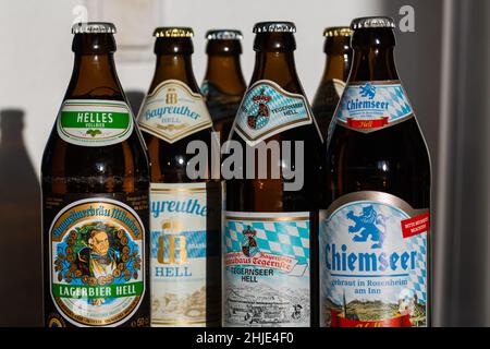 Lagerbier hell hi-res and photography stock Alamy - images