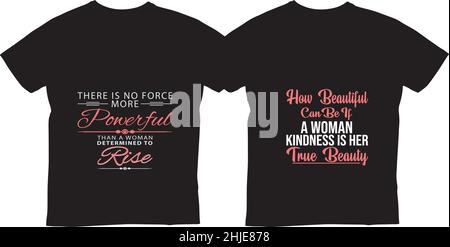 Women's DayT-shirt Vector Design Print Ready Stock Vector