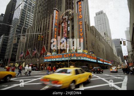 Usa new york broadway Stock Photo