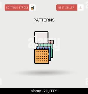 blue geometric background patterns icon Stock Vector Image & Art - Alamy