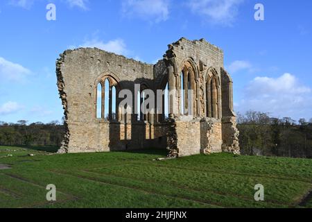 Egglestone Abbey Stock Photo