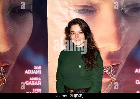 Zoe Adjani attends the photocall for the premiere of 'Cigare au miel' directed by Kamir Ainouz at the Arab World Institute in Paris, France on Septemb Stock Photo