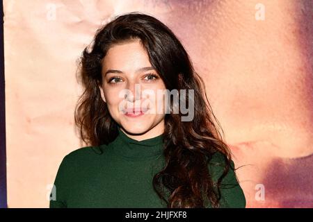 Zoe Adjani attends the photocall for the premiere of 'Cigare au miel' directed by Kamir Ainouz at the Arab World Institute in Paris, France on Septemb Stock Photo