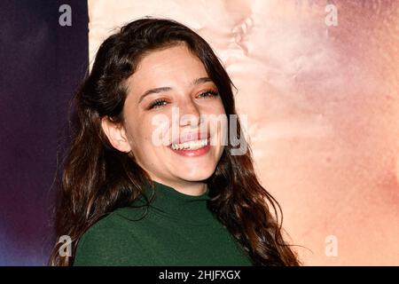 Zoe Adjani attends the photocall for the premiere of 'Cigare au miel' directed by Kamir Ainouz at the Arab World Institute in Paris, France on Septemb Stock Photo