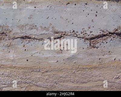 Old concrete surface decay wall in the abandoned factory Stock Photo