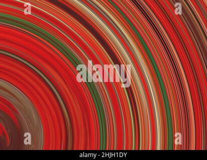 Abstract background with fantastic curvy waves Stock Photo