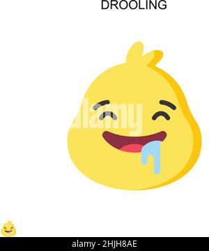 tongue and mouth logo icon symbol design element Stock Vector Image ...