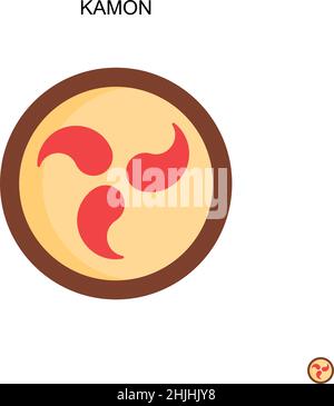 Kamon vector icon. Modern vector illustration concepts. Easy to edit ...