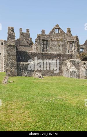 Neath Abbey ruins (twelth century), Neath Port Talbot, South Wales, UK Stock Photo