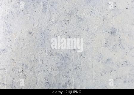 Empty light white concrete background. Rough old grainy stone texture for your designs Stock Photo