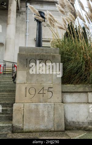 Stockport War Memorial Art Gallery. Wellington Road South, Stockport. Stock Photo