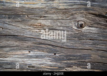 Smoke Stained Driftwood Stock Photo