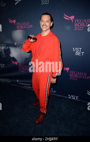 Hallandale FL, USA. 29th Jan, 2022. El DeBarge attends the 2022 Pegasus World Cup at Gulfstream Park on January 29, 2022 in Hallandale, Florida. Credit: Mpi04/Media Punch/Alamy Live News Stock Photo