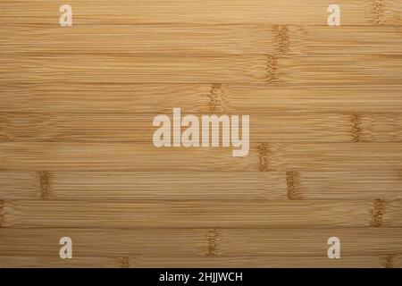close up of a texture of a bamboo wood panel Stock Photo