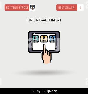 Customer satisfaction voting and ranking. Star rating and hand with ...