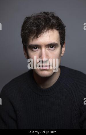 Zoran Boukherma attending a portrait session as part of the 29th Gerardmer Film Festival (Festival International du Film Fantastique de Gerardmer) in Gerardmer, France on January 30, 2022. Photo by Aurore Marechal/ABACAPRESS.COM Stock Photo