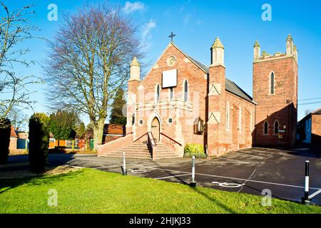 Sacred Heart Roman Catholic Church, Northallerton, North Yorkshire, England Stock Photo