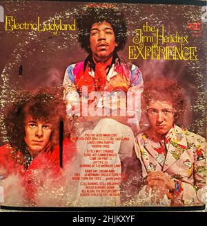 Jimi Hendrix Electric Ladyland Album Music Collection, Warner Rerise ...