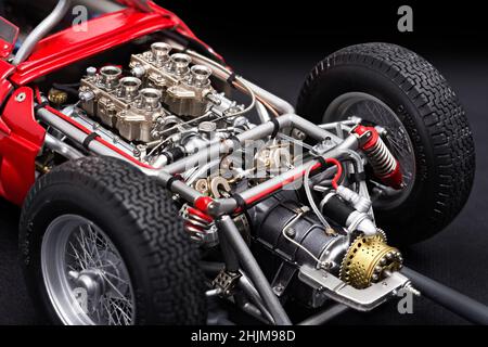 Die-cast model car by Exoto Ferrari Dino Shark Nose 156 (1961) in