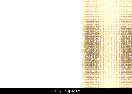 Multicolor dotted background, colorful vector texture with golden circles. Glitter abstract illustration with blurred drops of rain. Pattern for ads Stock Vector