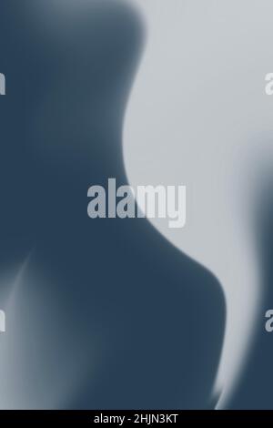 Holographic iridescent background, Grade Grey radient color abstract background, Fluid color abstract background Stock Photo